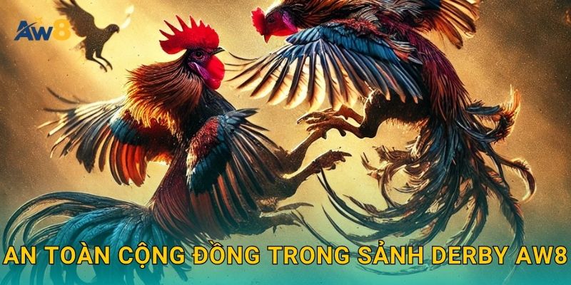 Đá gà derby chuẩn chỉ – Cam kết minh bạch tỉ mỉ tại Aw8 3 An toàn cộng đồng trong sảnh derby Aw8