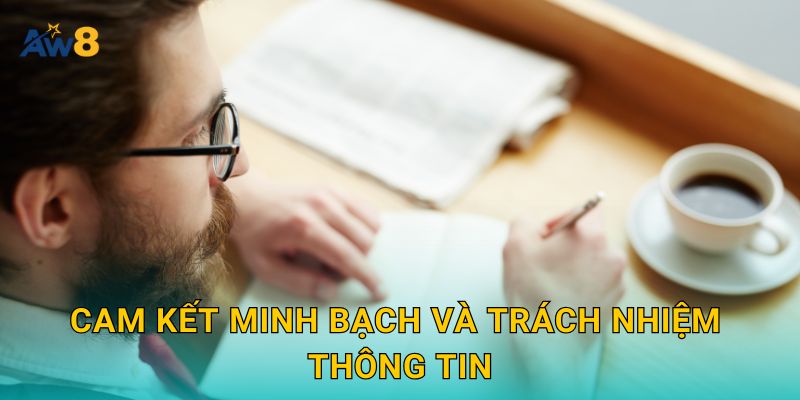 Cam kết minh bạch và trách nhiệm thông tin